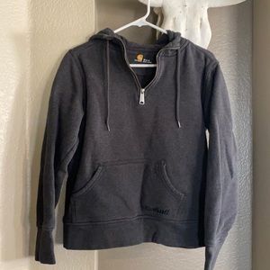 Women’s carhartt half zip hoodie